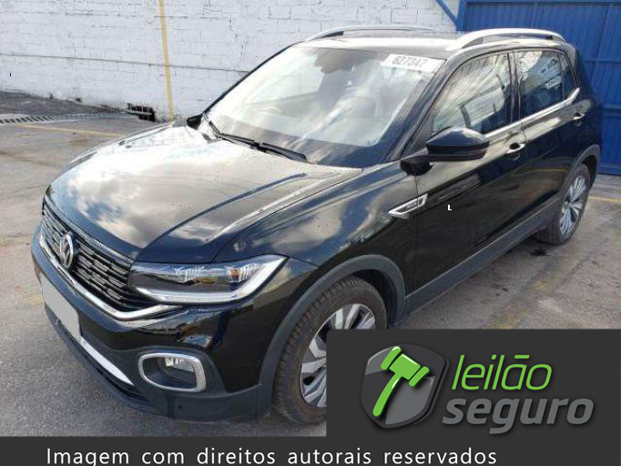 LOTE 028 VOLKSWAGEN T-CROSS  HIGHLINE 250 AT 1.4 16V TSI TURBO 2020