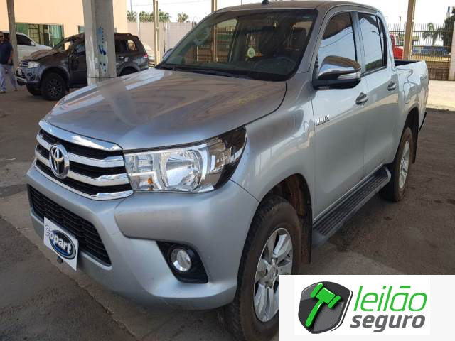 LOTE 019 TOYOTA/HILUX CD SRV 2.8 D-4D TURBO 2017