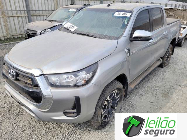 LOTE 023  TOYOTA/HILUX CD SRV 2.8 16V VVT-I 2021